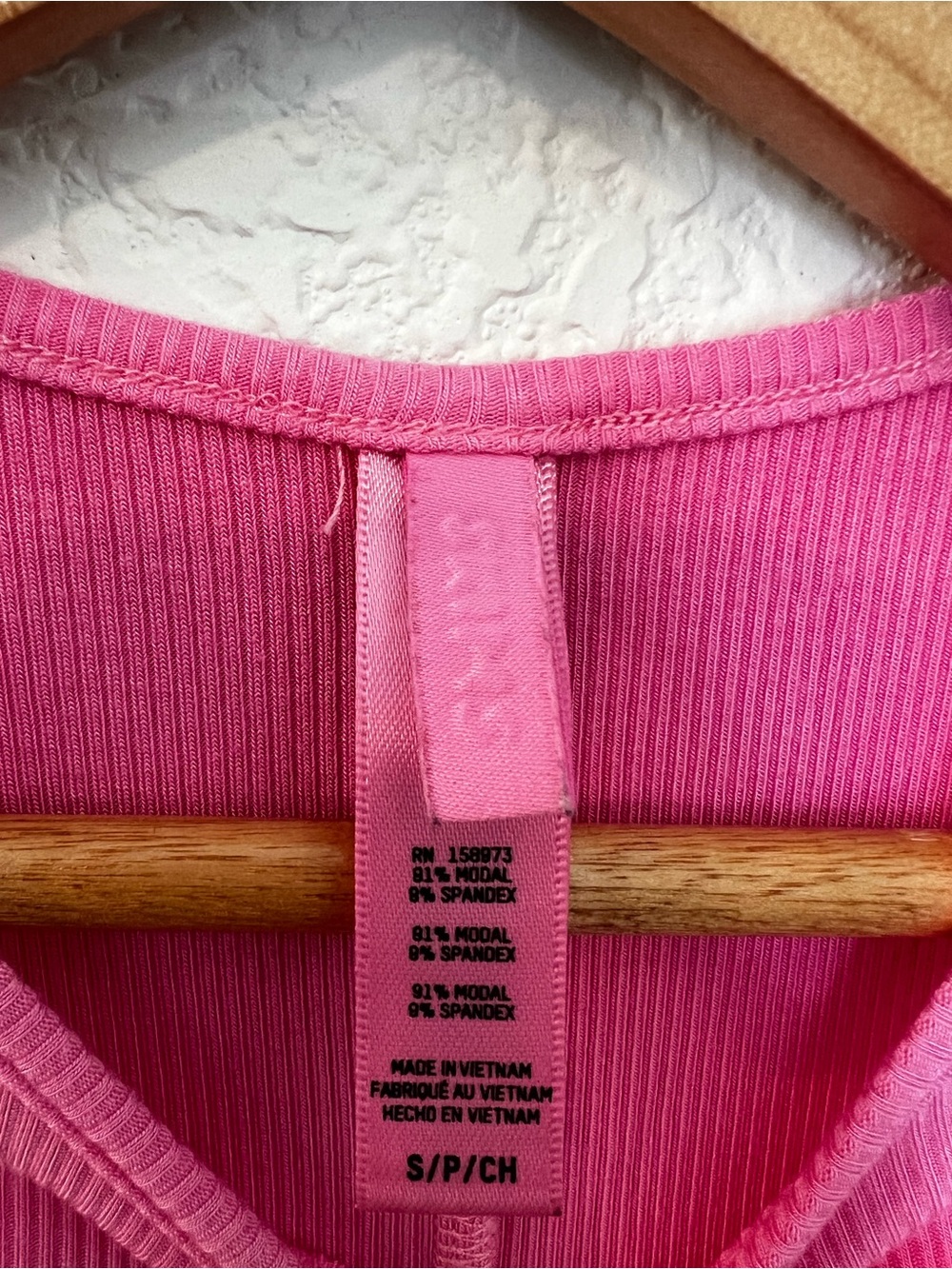 SKIMS Soft Lounge Ribbed Sleeveless Dress Cotton Candy Pink- Size Small - Picture 9 of 10
